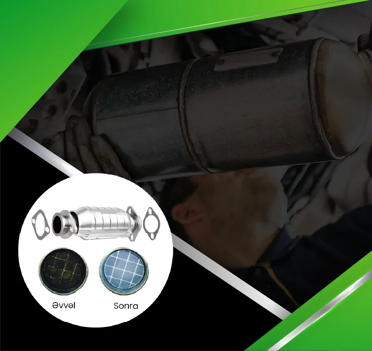  Avtomabillərdə katolizator və DPF filterlerinin yuyulması